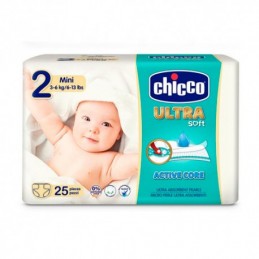 CHICCO PAÑAL ULTRA SOFT T2...