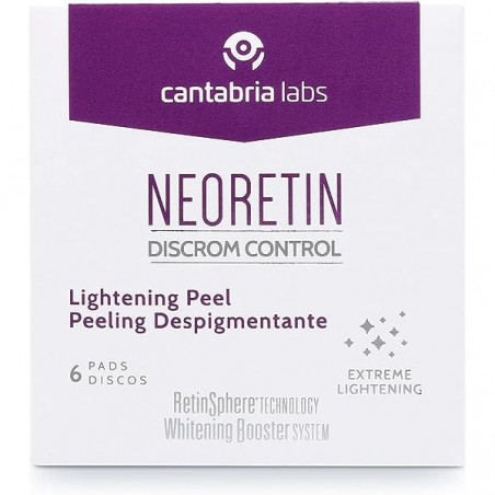 Neoretin discos peeling despigmentante 6 unid