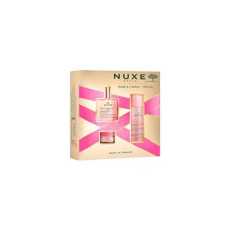 Nuxe pack huile florale 50 ml + balsamo rosa + agua micelar